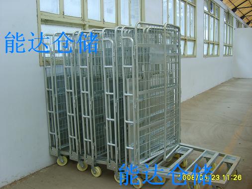 U型倉(cāng)庫(kù)籠車|煙草籠車|折疊周轉(zhuǎn)籠車